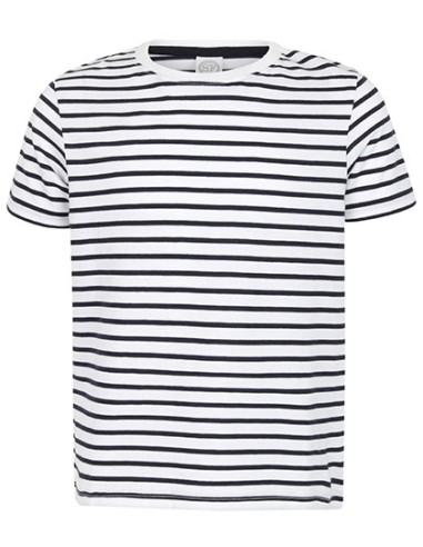 S-SM202-Kids Striped T